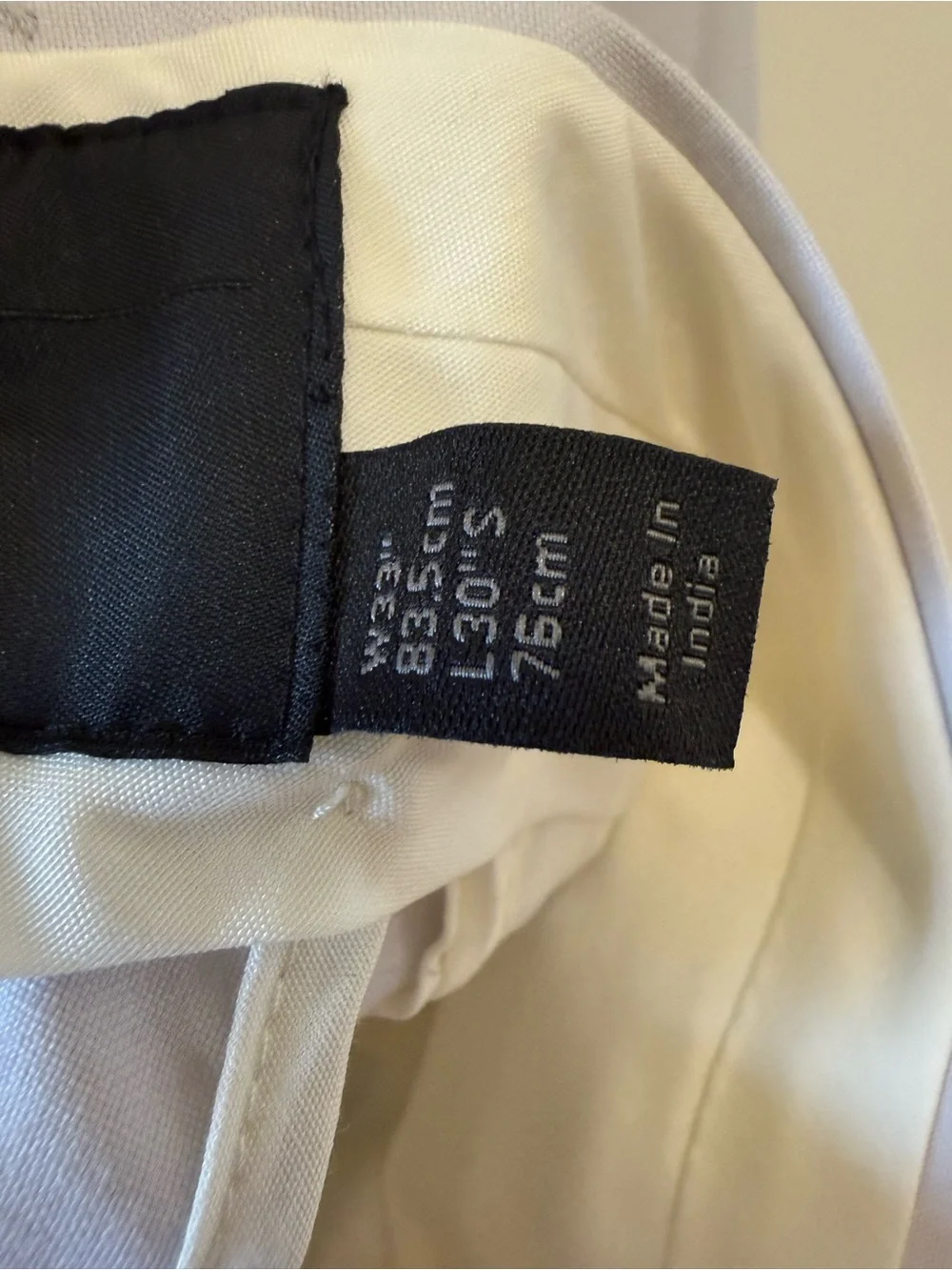 ASOS pants size